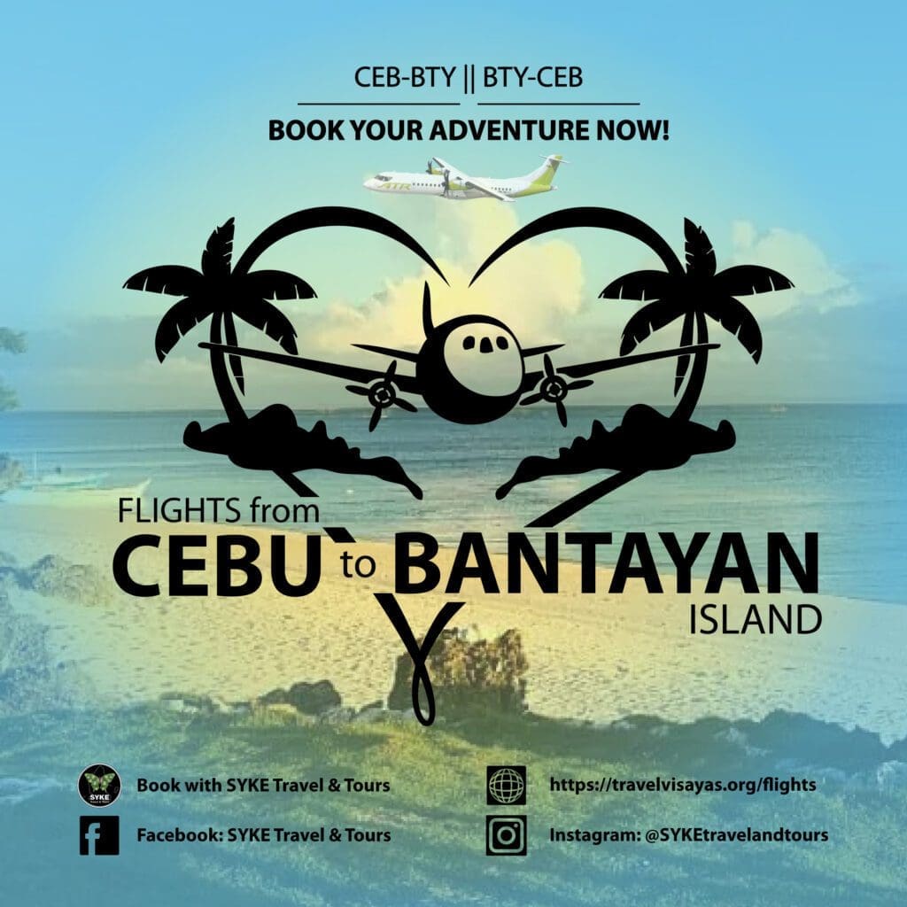 Flights from Cebu to Bantayan Island, Flights from Bantayan Island to Cebu
