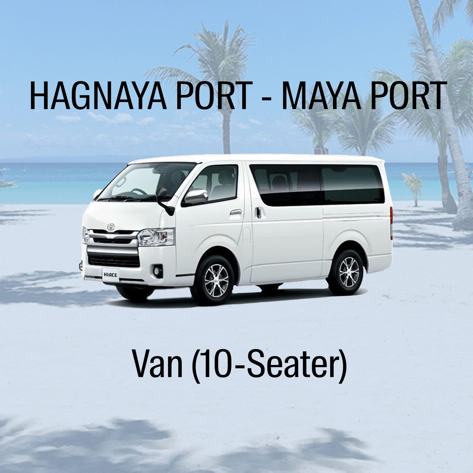 Private Transfer from Bantayan Island to Maya Port